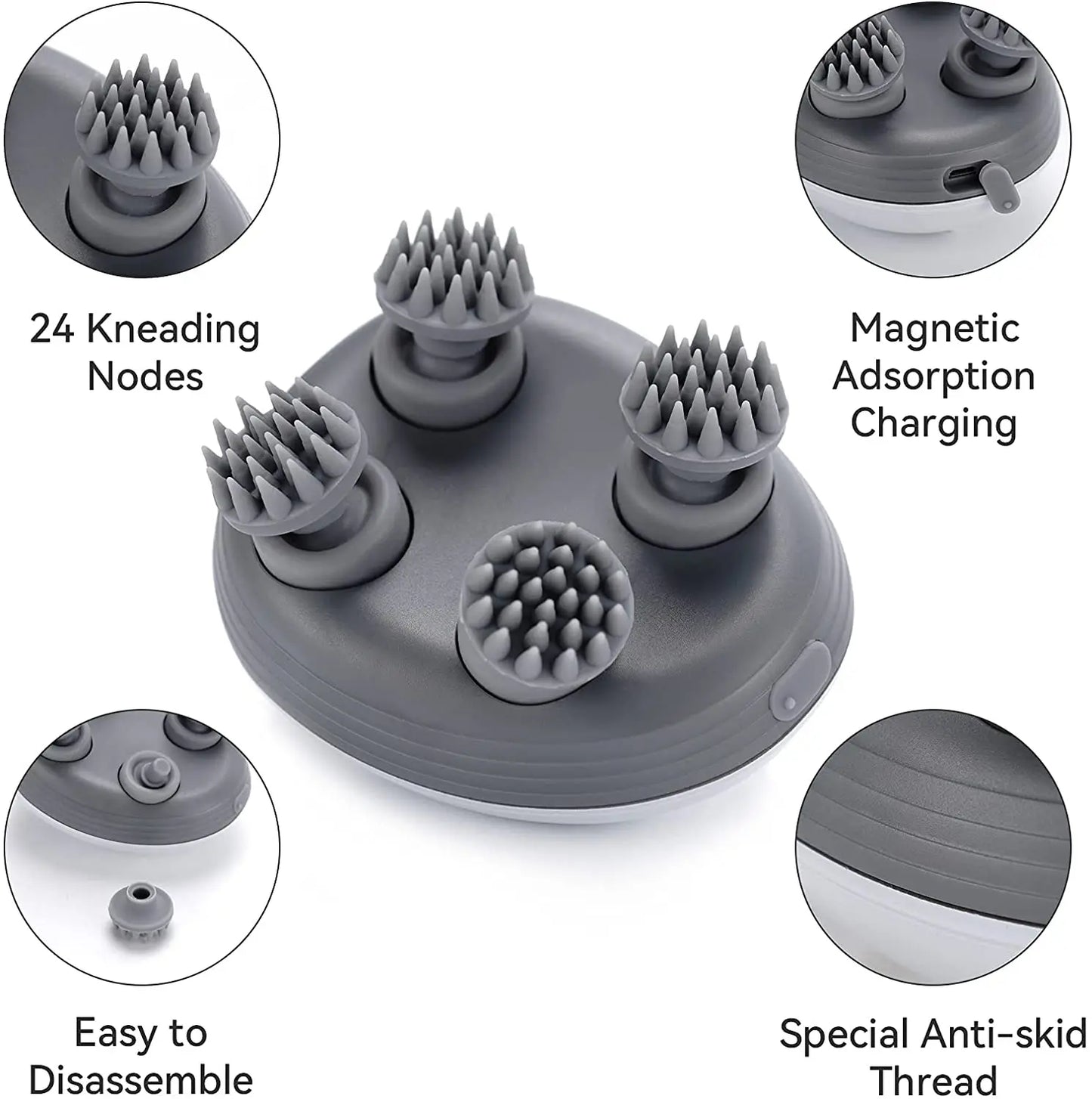 KittyKnead - Vibrating Scalp and Body Massager for Cats