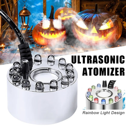 MistyGlow - LED Pumpkin Fog Machine for Festive Decorations