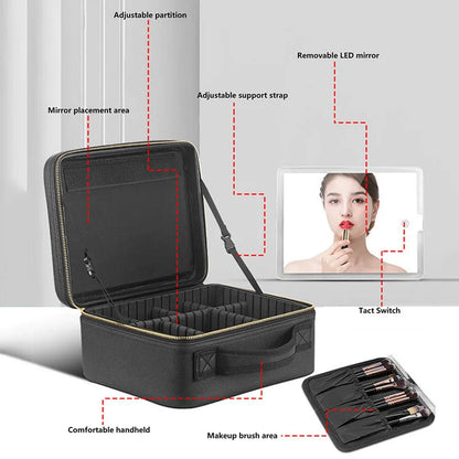 LumiBeauty Travel - LED Cosmetic Bag