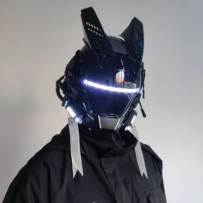 GlowRider LED Cosplay Helmet