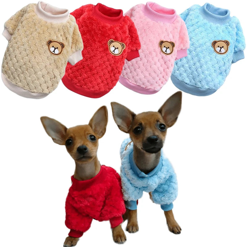 Cappotto Autunnale et Invernale pour Cani Teddy et Bulldog Francesi 