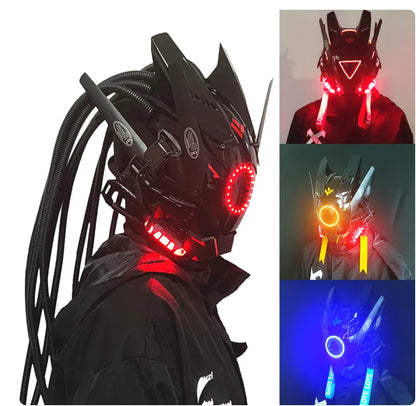 GlowRider LED Cosplay Helmet