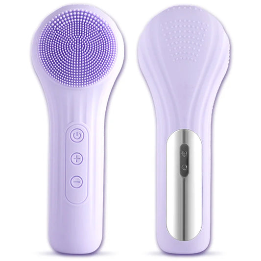 AquaGlow Sonic - Waterproof Facial Cleansing Brush