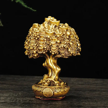 Lucky Prosperity Tree Sculpture