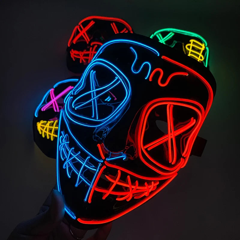 Neon Nightmare Mask