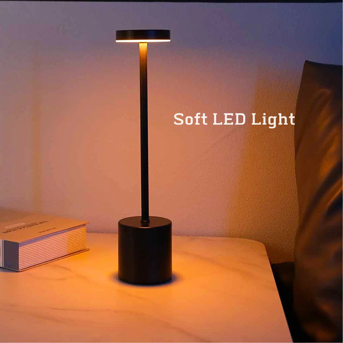 Tri-Color Ambient Touch Lamp