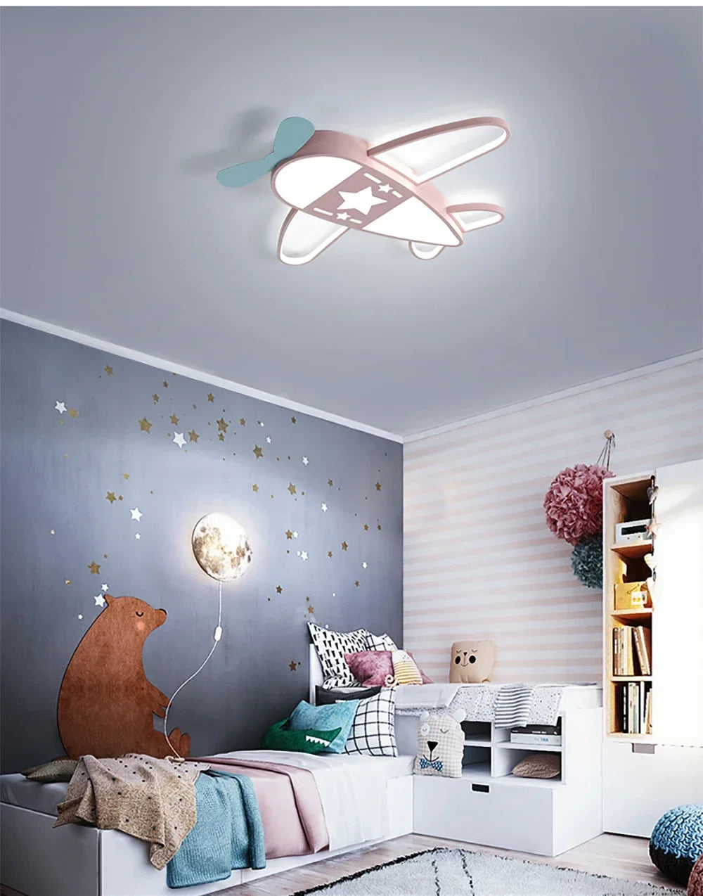 Creative Airplane Lamp for Kids