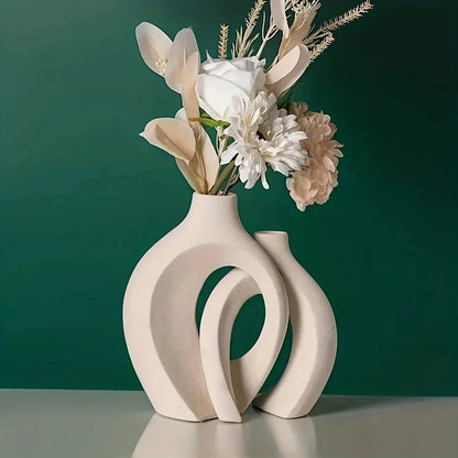 Contemporary Hollow Vases for Home Decor