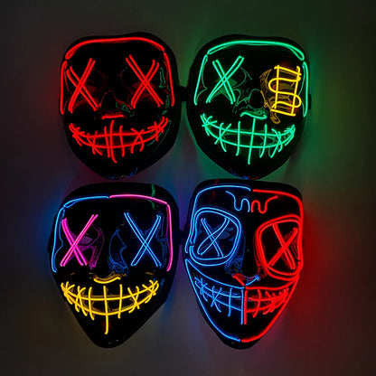 Neon Nightmare Mask