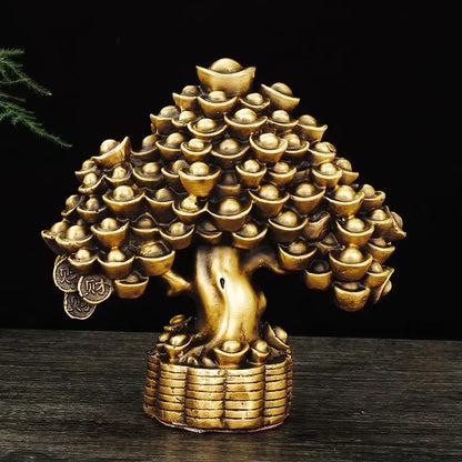 Lucky Prosperity Tree Sculpture