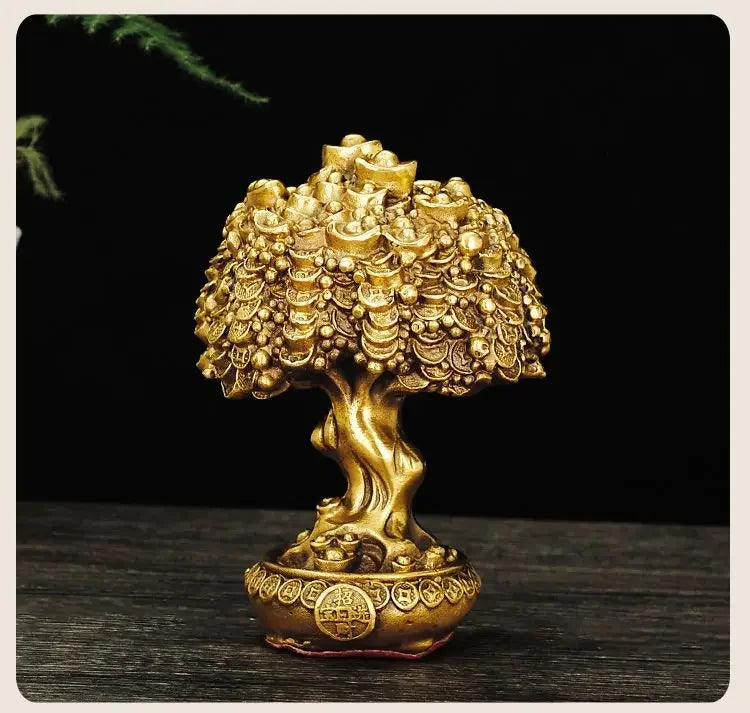 Lucky Prosperity Tree Sculpture