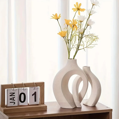 Contemporary Hollow Vases for Home Decor