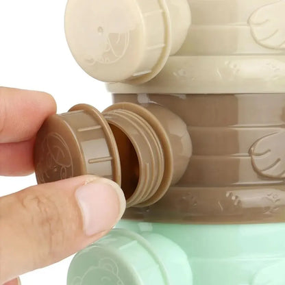 SnackNest - Multi-Tier Portable Food Storage for Kids