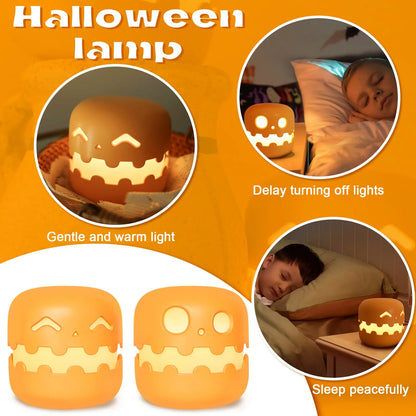 PumpkinGlow - Cozy Night Light for Halloween Parties