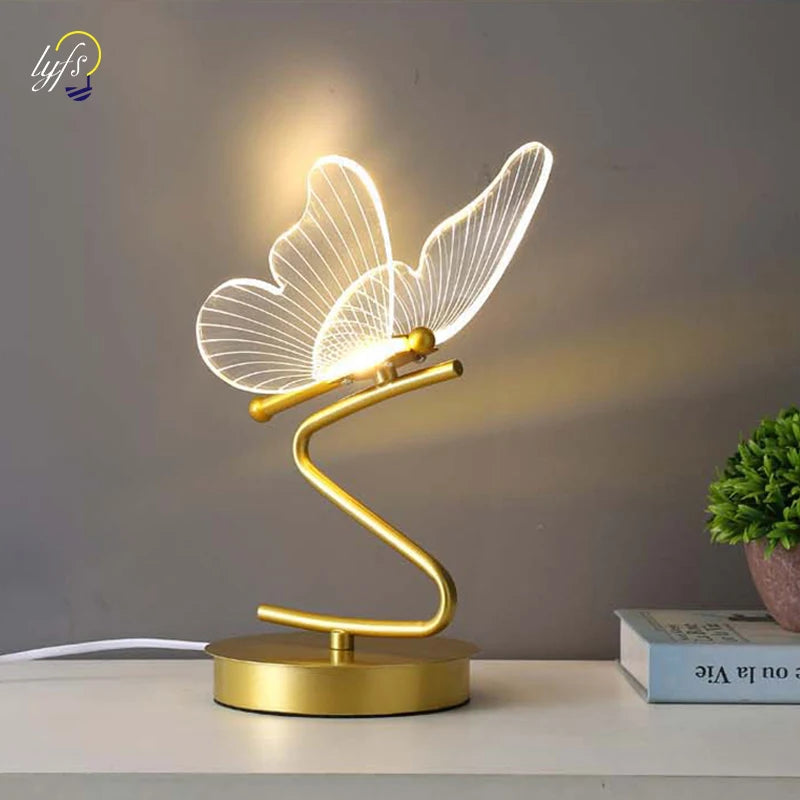 Butterfly Glow LED Table Lamp