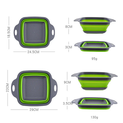 CompactFold Silicone Strainer