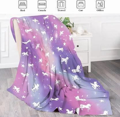 Rainbow Unicorn Blanket