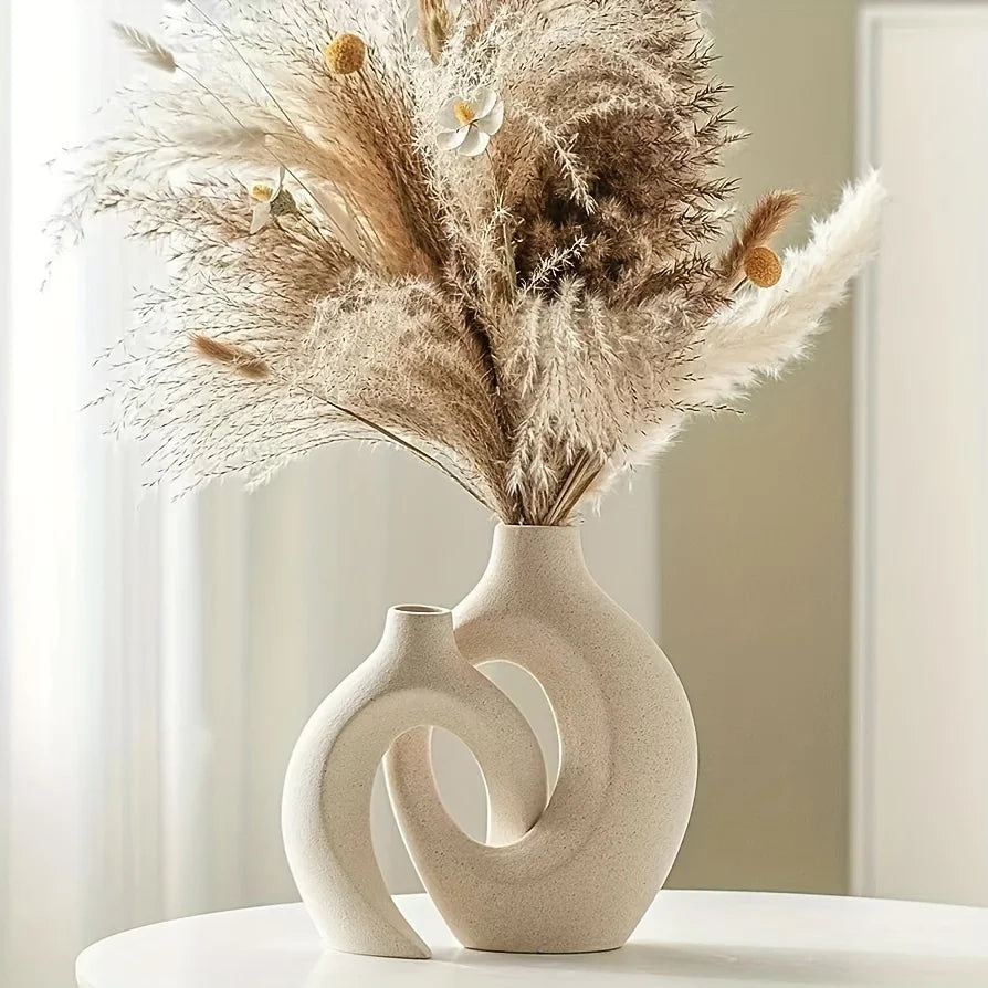 Contemporary Hollow Vases for Home Decor