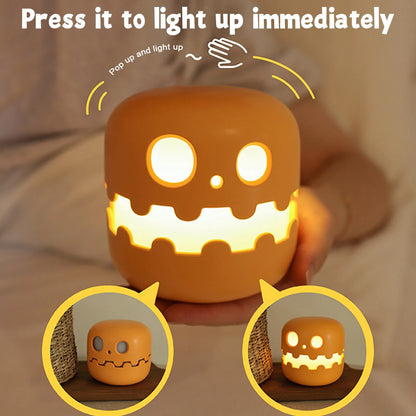 PumpkinGlow - Cozy Night Light for Halloween Parties