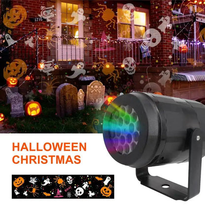 SpookyBeam - Halloween Dynamic Pattern Projector Light