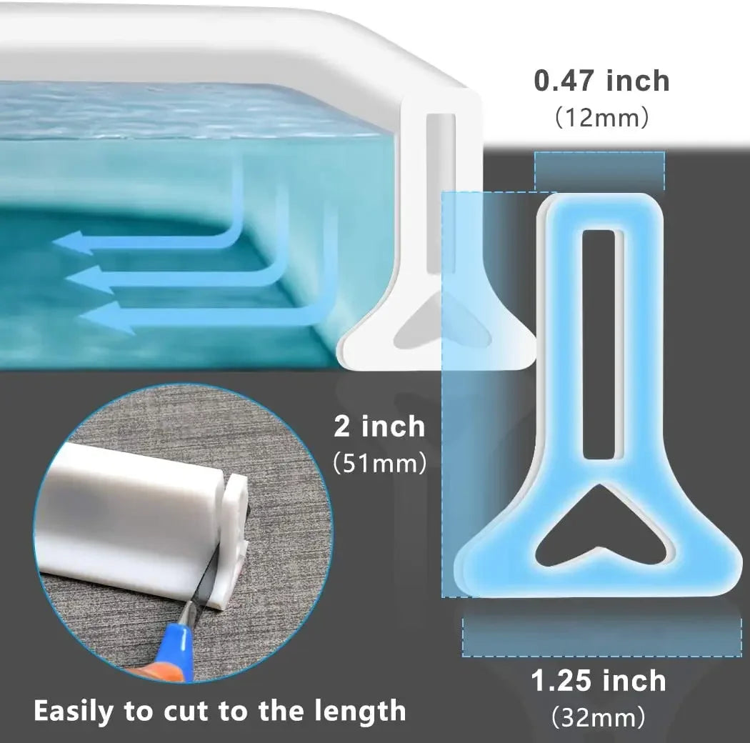 AquaGuard Shower Barrier