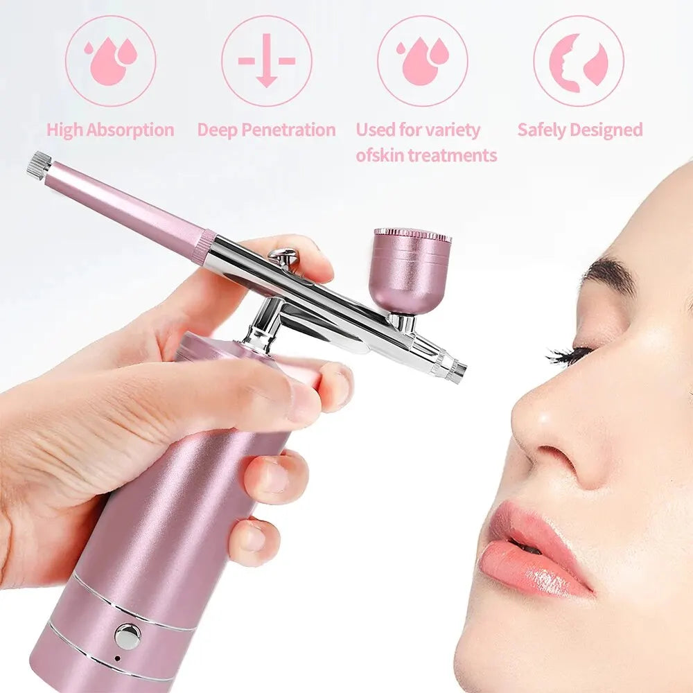 FreeFlow Air - Handheld Airbrush Compressor for Art & Makeup