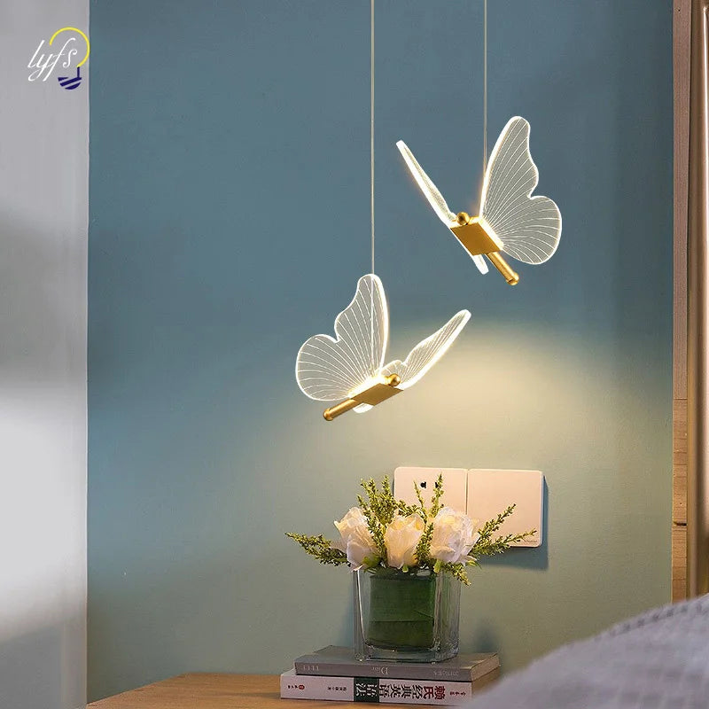 Lampada a sospensione a LED Butterfly Elegance 