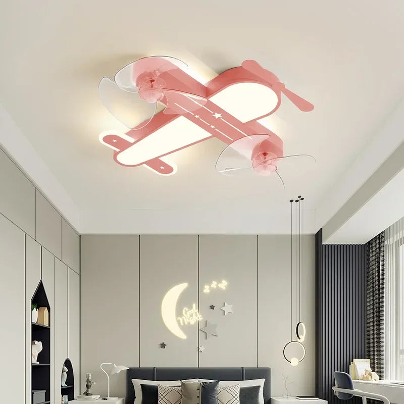 Creative Airplane Lamp for Kids