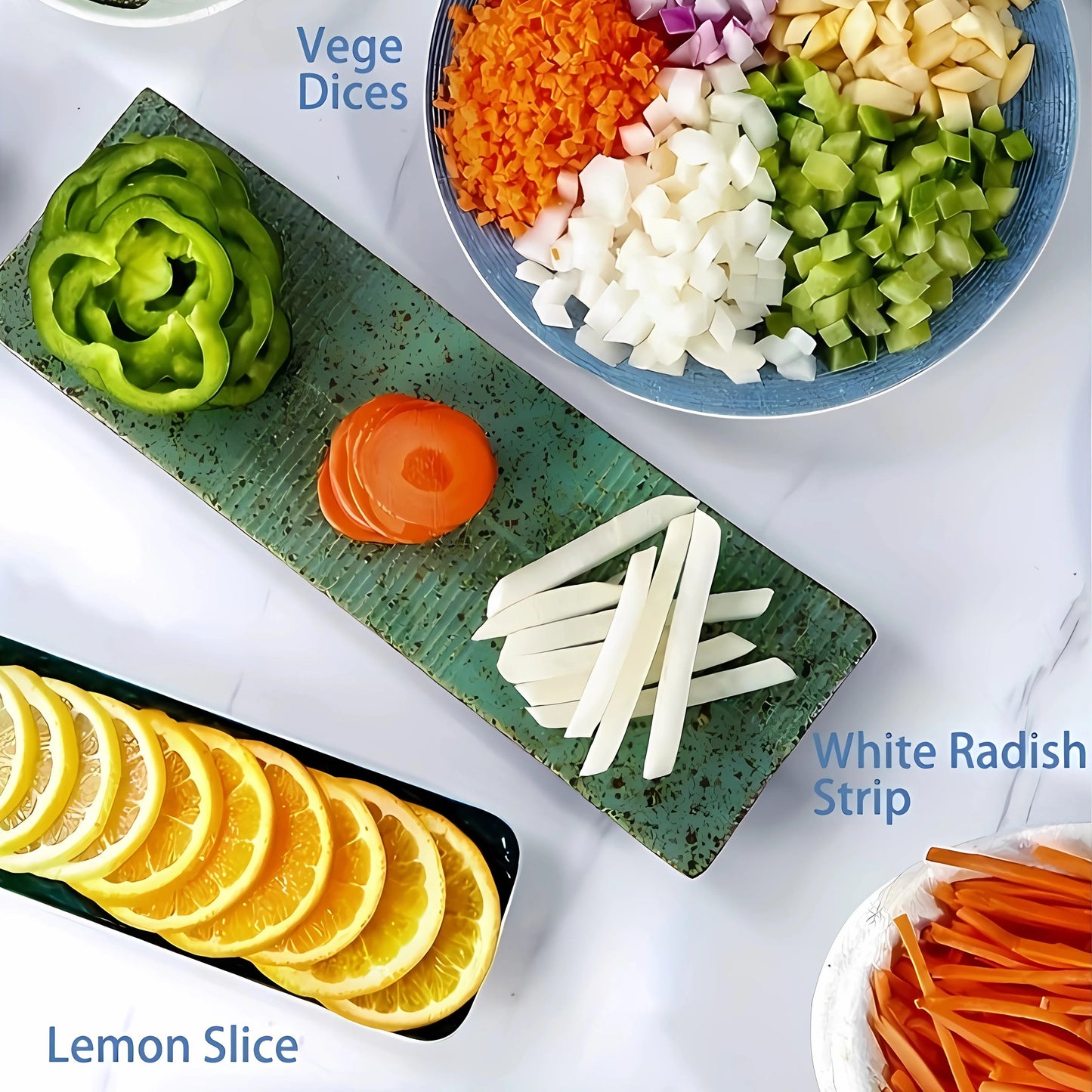 Versatile Kitchen Grater and Slicer Kit