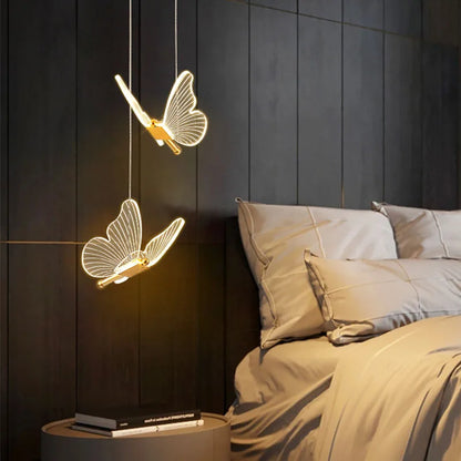 Lampada a sospensione a LED Butterfly Elegance 