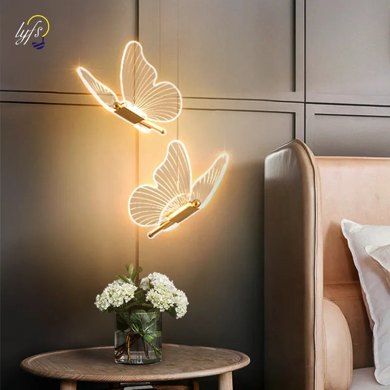 Lampada a sospensione a LED Butterfly Elegance 