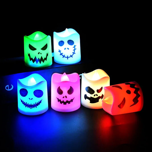 Spooky Glow Candles