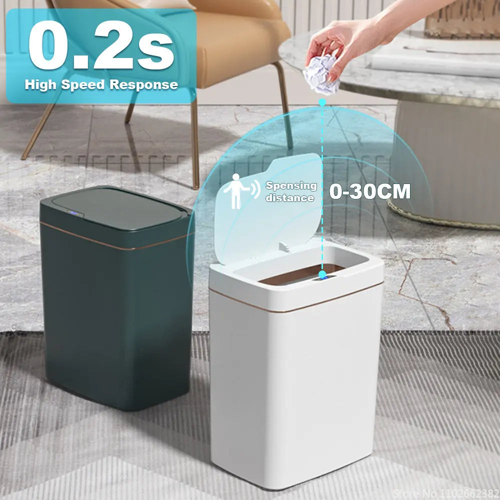 SlimGuard Smart Sensor Wastebasket