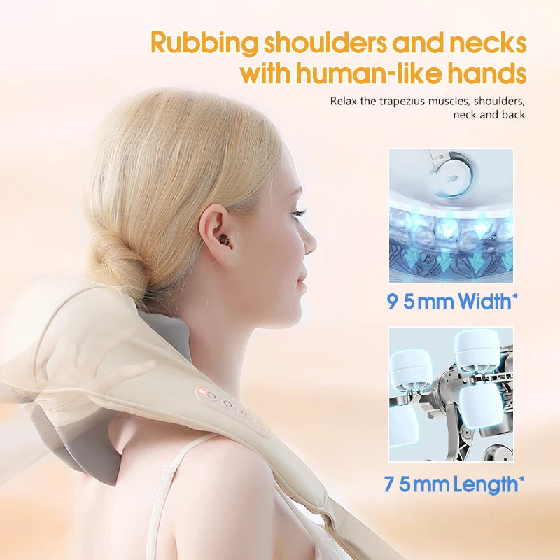 ThermaSoothe - Hot Compress Neck and Shoulder Massager